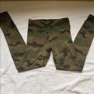 Forever 21 High Waisted Camo Leggings